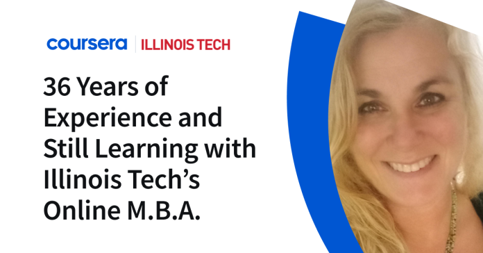 36 Years of Experience, and Still Learning with Illinois Tech’s Online M.B.A.