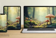 Free September 2025 Wallpaper – A Calming Mushroom Path Free September 2025 Wallpaper – A Calming Mushroom Path