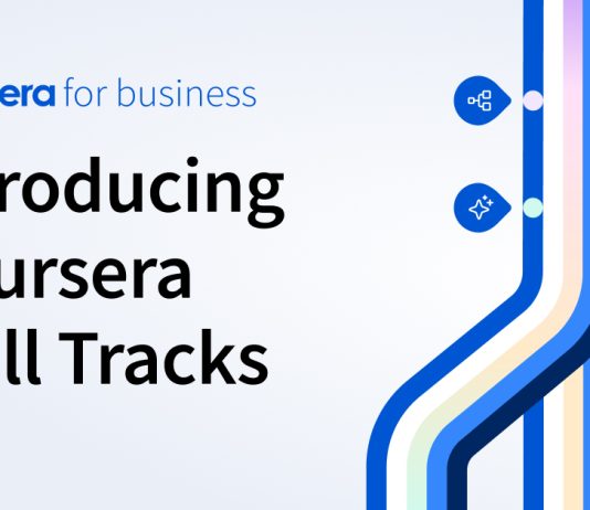 Introducing Coursera Skill Tracks: A tailored, data-backed learning solution to help functional teams develop critical and verified skills Introducing Coursera Skill Tracks: A tailored, data-backed learning solution to help functional teams develop critical and verified skills