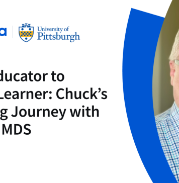 From Educator to Online Learner: Chuck’s Learning Journey with the Pitt MDS From Educator to Online Learner: Chuck’s Learning Journey with the Pitt MDS