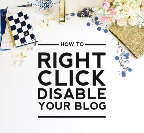 Comment on How To Right Click Disable Your Blog by Nancy Comment on How To Right Click Disable Your Blog by Nancy