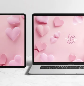 Free February 2026 Wallpaper – Pretty in Pink Free February 2026 Wallpaper – Pretty in Pink