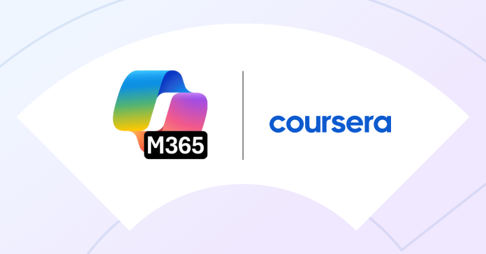 Coursera launches the first learning agent in Microsoft 365 Copilot enabled by Apps SDK