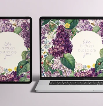 Free May 2026 Wallpaper – Lush Lilacs Free May 2026 Wallpaper – Lush Lilacs