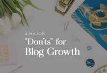 4 Major “Don’ts” of a Successful Blog 4 Major “Don’ts” of a Successful Blog
