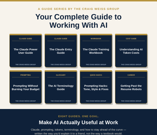 AI – The Eight Guides – Information You need to know – for Training, L&D, or General Knowledge AI – The Eight Guides – Information You need to know – for Training, L&D, or General Knowledge