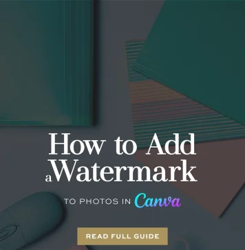 How to Add a Watermark to Photos in Canva How to Add a Watermark to Photos in Canva